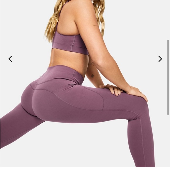 • Outdoor Voices • Swift 7/8 Length Athletic Legging Swift Berry Purple Small - Picture 3 of 7